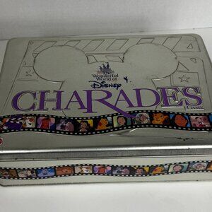 Wonderful World of Disney Charades Board Game Electronic Music Mattel tin 4 yr+
